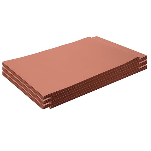 Colorations Construction Paper,Brown,12 inches x 18 inches,300 Sheets,Heavyweight Construction Paper,Crafts,Art,Kids Art,Painting,Coloring,Drawing,Creating,Paper,Art Project,All Purpose