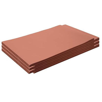 Colorations Construction Paper,Brown,12 inches x 18 inches,300 Sheets,Heavyweight Construction Paper,Crafts,Art,Kids Art,Painting,Coloring,Drawing,Creating,Paper,Art Project,All Purpose