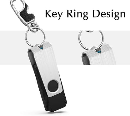KEXIN 10 Pack USB Flash Drive - 64GB Thumb Drive with Swivel, Black (64GB, 10 Pack)