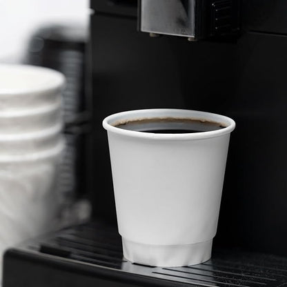 Karat C-WIC510W 10 oz. Wrapped Paper Hot Cups (Case of 500)