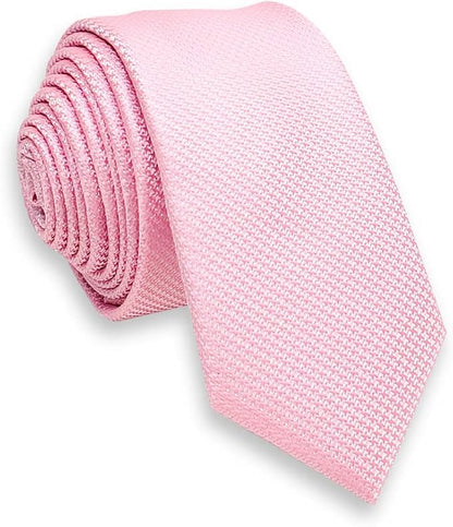 Mens Solid Neckties,2.36'' Wide Slim Tie For Men With Gift Box