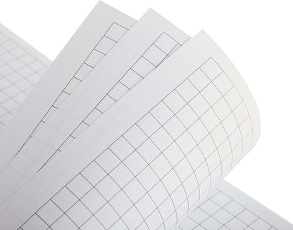 Juvale 6 Pack Quad Ruled 6x9 Inch Top Bound Spiral Graph Paper Notebook - 80 Sheets / 160 Writable Page Steno Notepads for Writing, Sketching, Drawing, School Supplies (6 Colors)