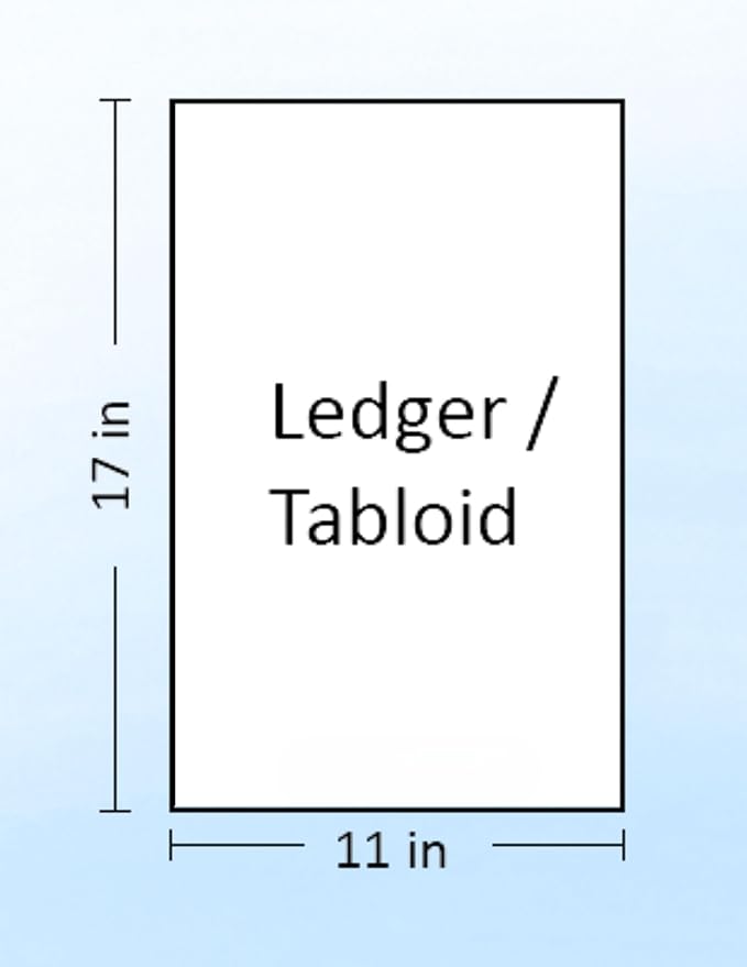 Limited Papers (TM) Colored Copy Paper – 24lb/60lb Text, 11"x17", Tabloid Size, 500 Sheets Per Ream. (5000, Canary)