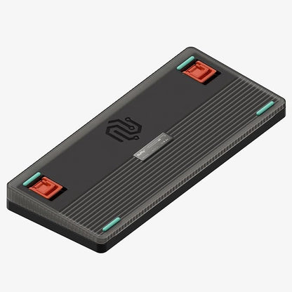 nuphy Halo75 V2 Mechancial Gaming Kyeboard,75% Wireless Hot Swappable Bluetooth Keyboard,83 Kyes RGB Backlit Keyboard,Support Bluetooth/2.4GHz/USB-C (Black, Mint (37gf))