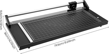 Professional Rotary Trimmer, Guillotine Trimmer, Rotary Paper Cutter for Offices, Schools and Crafts