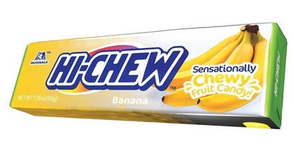 Hi-Chew Sensationally Chewy Japanese Fruit Candy, Banana, 1.76 Ounce (Pack of 10)