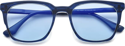 99.9% Blue Light Blocking Glasses For Men Women Anti-Fatigue Computer Gaming Sleep Glasses Reduce Eye Strain