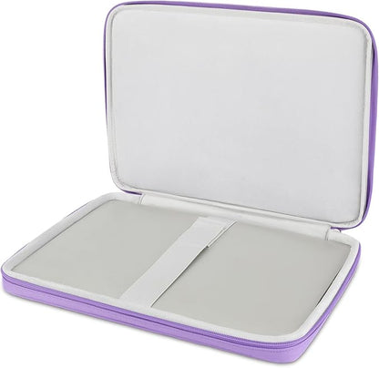 DOMISO 16 inch Laptop Sleeve Case Water Resistant Shockproof Protective Computer Bag for 16" Dell/HP Pavilion Envy/ThinkPad IdeaPad/ASUS Vivobook,Purple