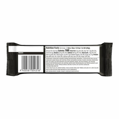 MUSASHI High Protein Bar, 46g Protein, 4g Total Sugars, Rocky Road, Post Workout and Protein Snack On The Go, 12 Pack of 3.2oz (90g) Bars