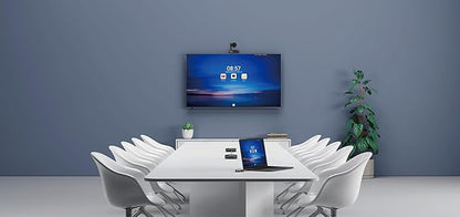 MAXHUB Meeting PTZ Camera, 12x Optical Zoom Video Conferencing Camera Auto Framing AI Tracking Gesture Control Auto Light Correction, 4 Mics, Works with Microsoft Teams & Zoom & Google Meet (SC81)