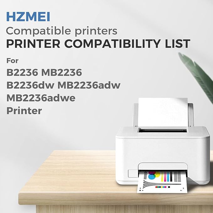 High Yield B221H00 Toner Cartridge B2236 MB2236 B221H00 Black Toner Compatible for Lexmark B2236dw MB2236adw MB2236adwe Laser Printer