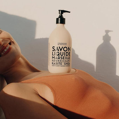 Compagnie de Provence Savon de Marseille Nourishing Liquid Soap, Karite (Shea Butter), 10 Fl Oz Refill