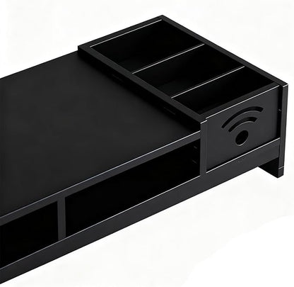 Computer Monitor Stand | 2-Tier Desk Shelf - 4.3 Inch Height Monitor Shelf with Storage Organizer,for Home Laptop PC TV Work Table Dorm