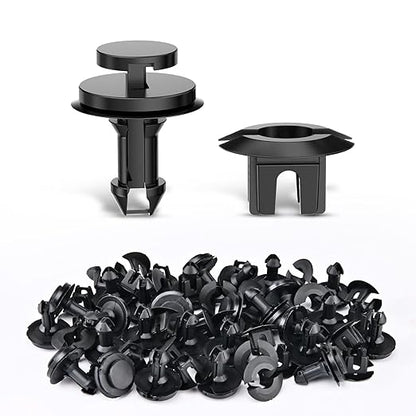 Nilight 30 Sets Front Air Deflector Retainers Clips & Grommet Compatible with GM 15733971,15733970 2007-2013 Chevrolet Avalanche 2006-2007 Hummer H3, 2 Years Warranty