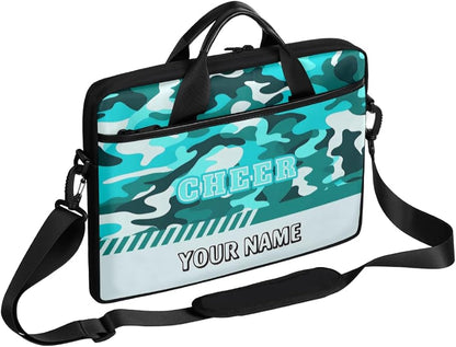 Custom-Laptop-Bag 15 Inch with Name Photo Personalized-Computer-Shoulder-Case Briefcases for Women Men Business