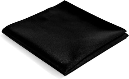 Mens Solid Satin Mens Tie With Hanky,Handmade Neckties For Men