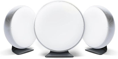 IQAir Atem X - 3Pack - Smart Air Purifier for Large Room up to 4950 sq. ft., WiFi App Control, HyperHEPA Filters Viruses, Bacteria, Allergies, Asthma, Mold, Pets, Dust, Odor; Made in Germany