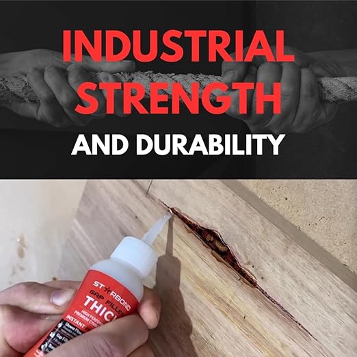 STARBOND Thick CA Glue Complete Refill Kit (453-gram) - Premium Cyanoacrylate Glue for Mitre Joint Bonding, Woodworking, Carpentry, Archery Fletching, 16 oz