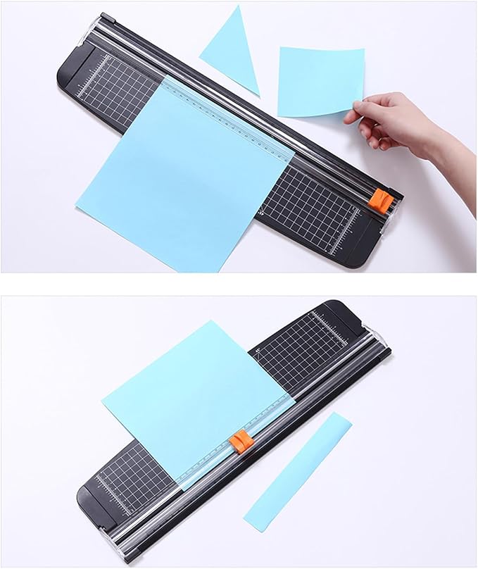 TOPINCN A3 Paper Cutter, 16.5 Inch Slide Paper Trimmer, Portable Guillotines Cutter with Smooth Operation & Straight Line Cutting for Crafting, Scrapbooking Card Making, Home Use