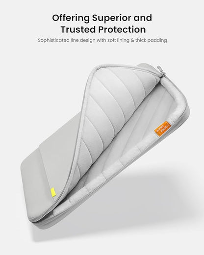 tomtoc 360° Protective Laptop Sleeve for 12-inch New Surface Pro, Copilot+PC 2025, 12.3-13 Inch Surface Pro 11/10/9/8/X/ 7+/7/6/5/4 with Keyboard, Shockproof Water-Resistant Notebook Laptop Case Bag