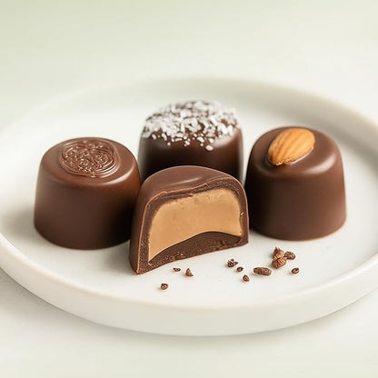 Andy Anand Sugar Free Belgian Chocolate Truffles | Exquisitely Delicious, You Won't Believe They're Sugar Free | Diabetic Friendly Gift Box | Perfect for Connoisseurs, Amazingly Delicious (15 Pieces)