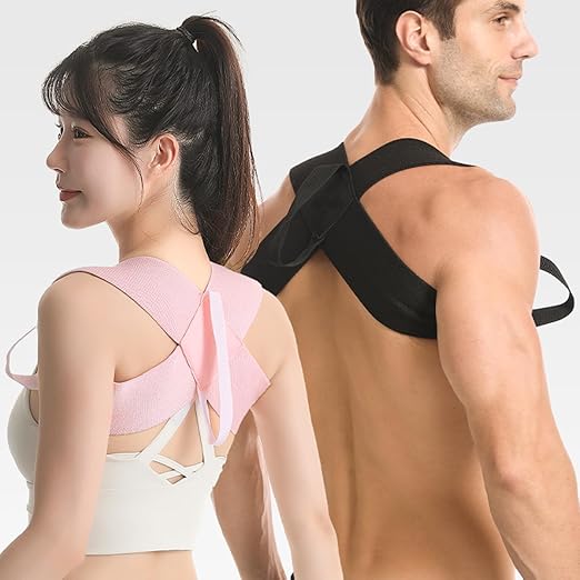 Back Brace Posture Corrector for Women & Men - Kyphosis Relief, Spine Support Brace, Upper Back & Shoulder Alignment, Comfortable & Breathable, Easy to Use