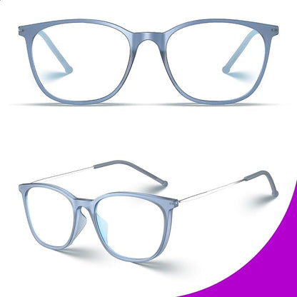 VISOONE Anti Slip TR90 Blue Light Blocking Glasses Size M Eyewear Frame with Anti Glare Eye Protection for Women GaeL