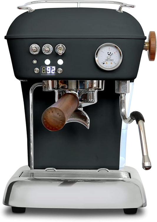 Ascaso Dream PID, Programmable Home Espresso Machine w/Volumetric Controls, 120V (Anthracite)