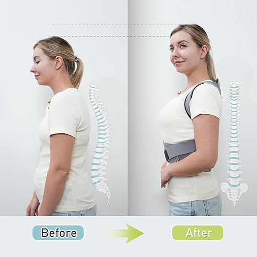Infrared Heating Back Brace with Magnetic Support for men and women – Adjustable Waist Belt, Yoga-Grade Fabric, Lumbar Support, Invisible Wear Design, for Posture Correction and Pain Relief