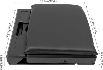 Adjustable Foot Rest for Under Desk at Work, Comfortable Footrest W/4-Level Height Adjustment, Ergonomic Leg Rest for Office Gaming Chair, Foot Stool W/Removable Soft Pad, Anti-Slip