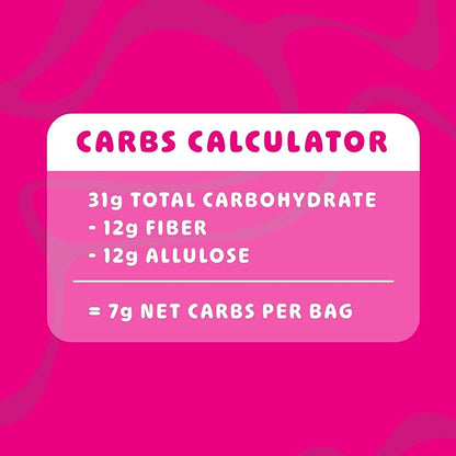 Blobs Gummy Candy - 2g Sugar Healthy Gummies - Low Net Carb & Low Calorie - No Sugar Alcohols, Vegan, Gluten Free, No Dyes - Variety Snack Pack for Kids & Adults (Pack of 6)