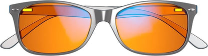 Swanwick Blue Light Blocking Glasses for Women, Men. Sleep Aid. Anti Eyestrain Headache for Computer, Gaming, TV, UV Glare