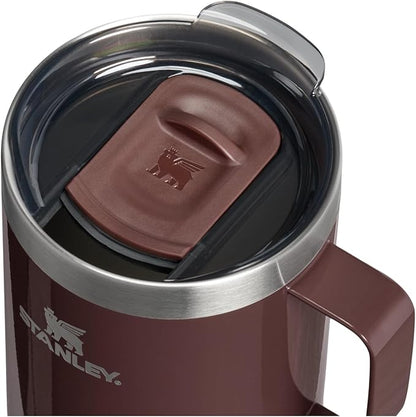 STANLEY Everyday Camp Mug | Drink Through Lid | Cup for Coffee, Tea and Drinks | Insulated Stainless Steel Coffee Mug | BPA-Free