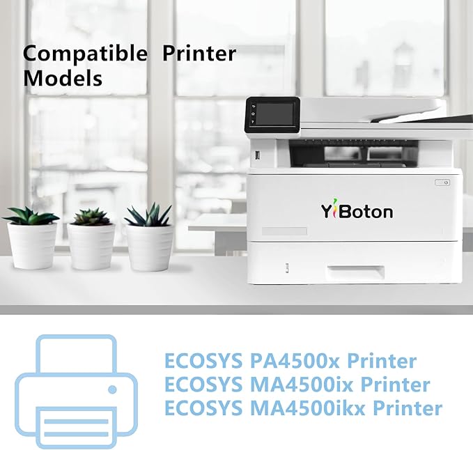 TK-3402 TK3402 Black Toner Cartridge [12,600 Pages] for TK3402 1T0C0Y0US0 Toner for Compatible ECOSYS PA4500x MA4500ix MA4500ikx Printer (1 Pack)
