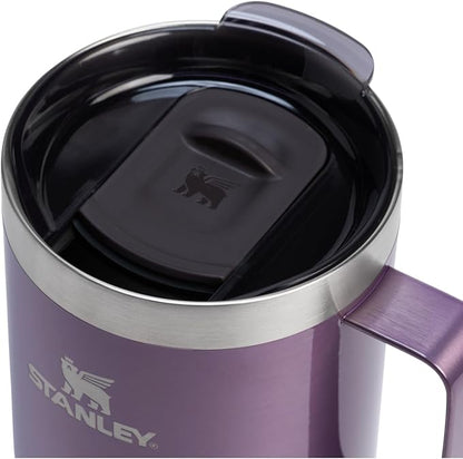 STANLEY Everyday Camp Mug | Drink Through Lid | Cup for Coffee, Tea and Drinks | Insulated Stainless Steel Coffee Mug | BPA-Free