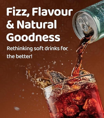 Milaf Date Cola - 8.1 fl oz | Sweet Carbonated Soda Soft Drink Made with Date Extract | Refreshing Non-Alcoholic Beverage | Ideal for Those Following Alcohol-Free Lifestyle | Innovative World First (Pack of 24)