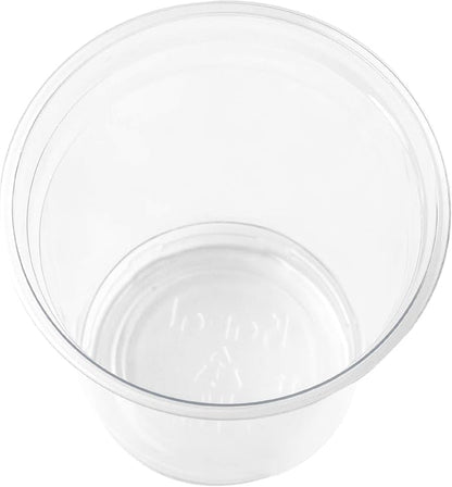 Karat [1000 ct] 8oz Plastic Cups, Clear Disposable Cold Cup for Iced Coffee, Soda, and Juice | 78mm (C-KC8)
