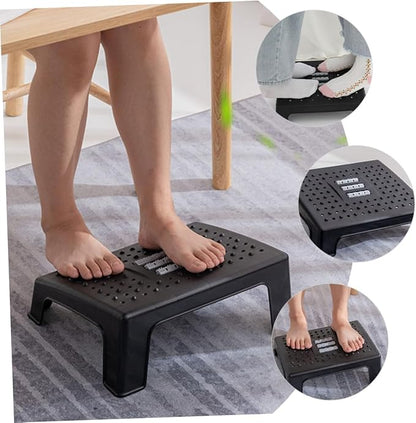 Alipis Non-Slip Desk Footstool for Under Desk Use Foot Rest with Rounded Edges for Office Home Adults and Comfortable Support for Sitting Posture and Leg Comfort