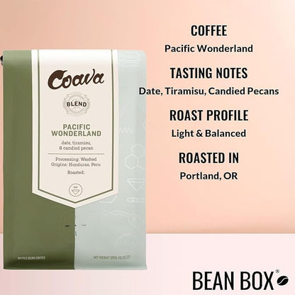 Pacific Wonderland - Roasted by Coava Coffee Roasters - Freshly Ground Coffee - 12 Ounce Bag