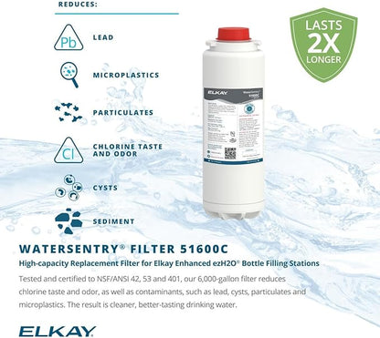Elkay LZSTL8WSSP Enhanced Bottle Filler & Bi-Level ADA Cooler Refrigerated Stainless High Capacity Lead Drop Down Wrapper