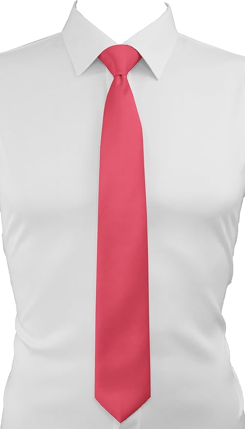 trilece Ties for Men - Men's Solid Color Ties - Formal Neckties for Men - Neck Tie for Man