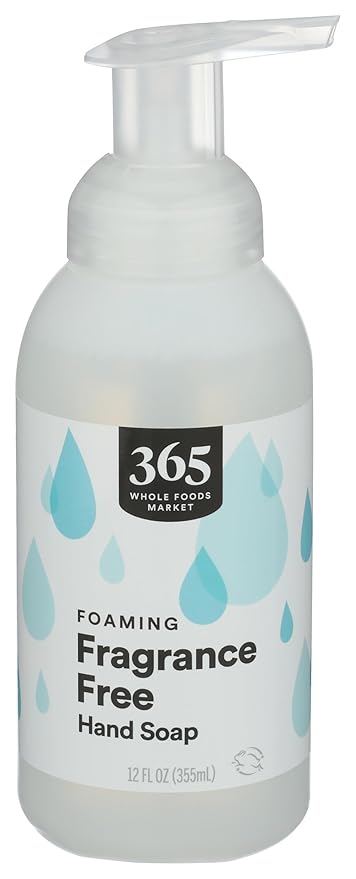365 by Whole Foods Market, Foaming Hand Soap, Fragrance Free, 12 Fl Oz