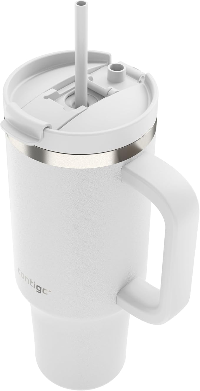 Contigo Streeterville 40oz Tumbler, Stainless Steel Vacuum Insulated, Leak-Proof, Cold for 29 Hours, Salt