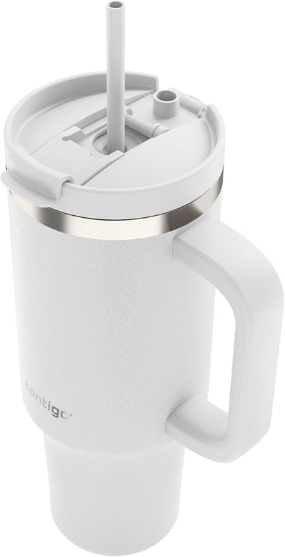 Contigo Streeterville 40oz Tumbler, Stainless Steel Vacuum Insulated, Leak-Proof, Cold for 29 Hours, Salt