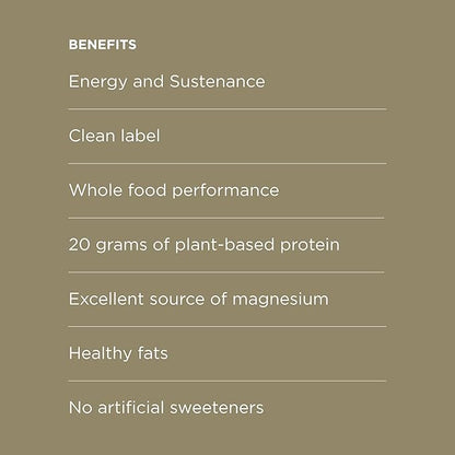 POSSIBLE Meal Bar - High Protein Energy Bars with 20g of Organic Plant-Based Protein - Vegan, Gluten-Free, Non-Dairy - USDA Organic - Clean Label - 1 Box, 10 Bars - Chocolate Almond