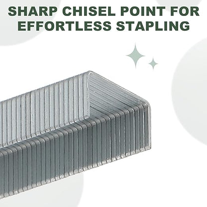 M&G NO.10 Staples for Stapler, 10000pcs(1000pcs Per Box) Mini Staples for Stapler #10 Smooth Stapling for Home Office Supplies, Silver
