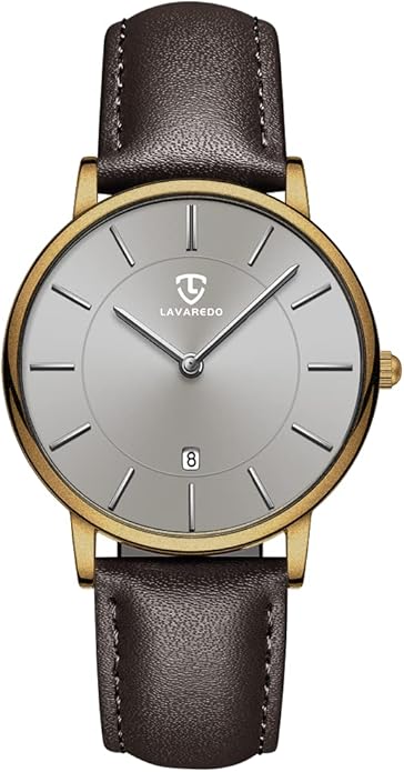 BEN NEVIS Watch, Mens Watch, Minimalist Fashion Simple Wrist Watch Analog Date with Leather Strap