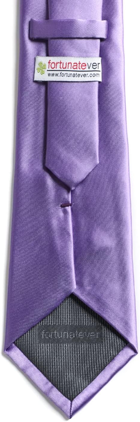 Mens Solid Satin Mens Tie With Hanky,Handmade Neckties For Men