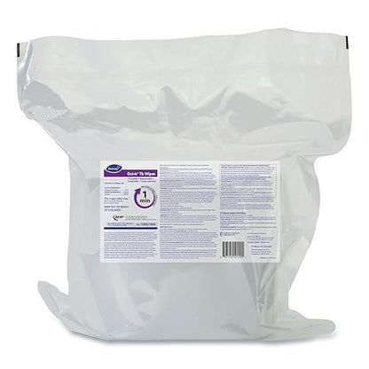 Oxivir Diversey Tb 100823906 Ready-to-Use Disinfectant Cleaning Wipes Refill Pouch, Accelerated Hydrogen Peroxide AHP, 11x12-Inch Extra Large Size Sheets, 160-Wipes, 1-Refill Bag (Pack of 4)
