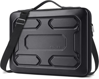 DOMISO 14 inch Laptop Sleeve Shoulder Bag Shockproof Waterproof Computer Bag EVA Protective Carrying Case Handbag for 14" ThinkPad E480/Yoga 920/13.5" Microsoft Surface Book/HP Pavilion 14 Stream 14